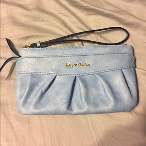 Juicy Couture Blue Wristlet